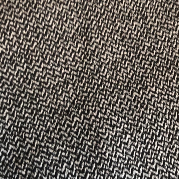 Zac & Rachel pull On Jacquard Print Pant with Novelty Trim Black/White Size 12 - Picture 6 of 9